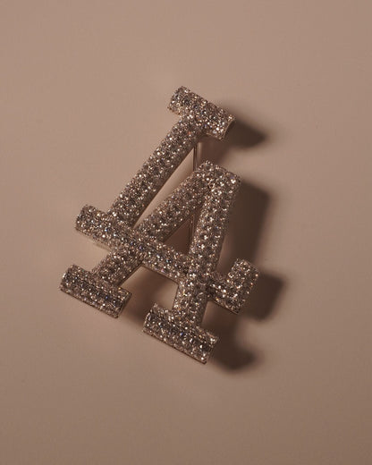 "LA" West Coast Brooch