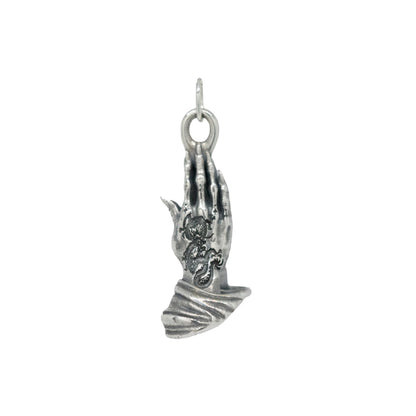 UPRISERS x Josh Lin Prayer Sterling Silver Keyring