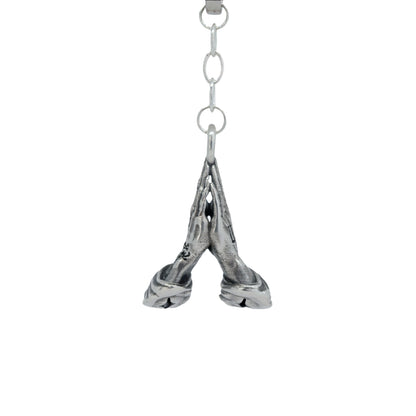 UPRISERS x Josh Lin Prayer Sterling Silver Keyring