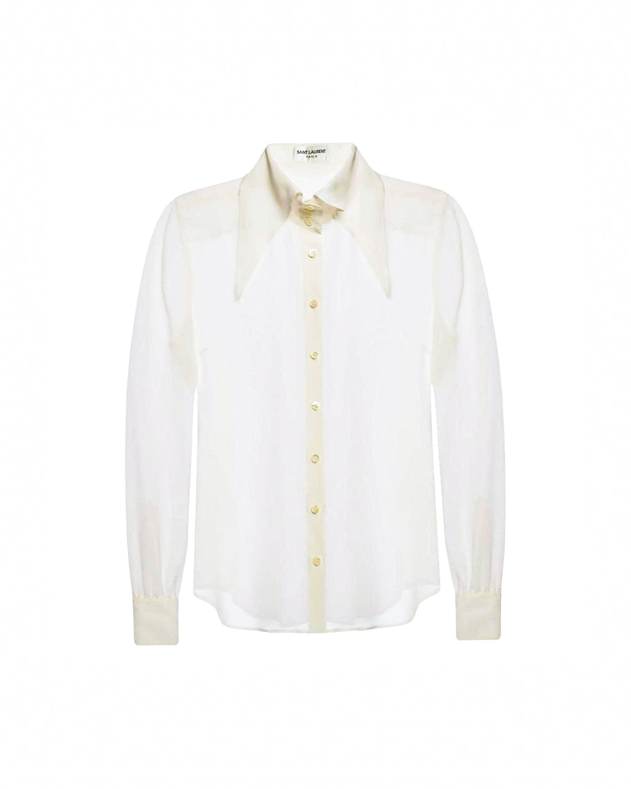 Hi-Five: YSL SS19 Cream Blouse