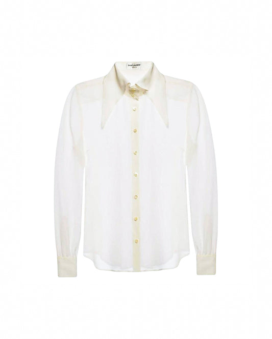 Hi-Five: YSL SS19 Cream Blouse
